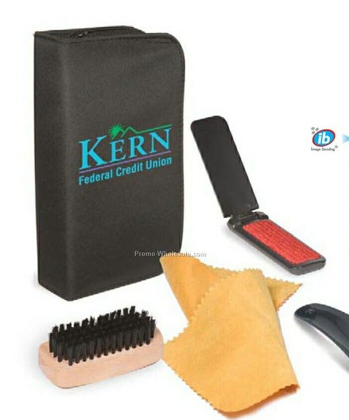 Traveler's Shoe Shine Kit