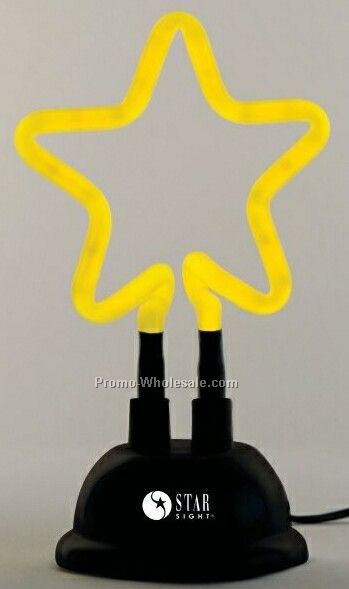 USB Neon Star Desk Light