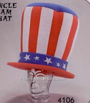 Uncle Sam Patriotic Foam Hat