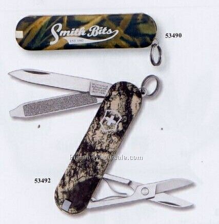 Victorinox Shadow Grass Camouflage Classic Swiss Army Pocket Knife