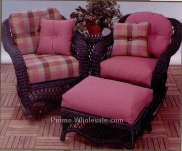 Wholesale Banded Chaise Seat & Back Connected 5" Cushions W/ Zipper
