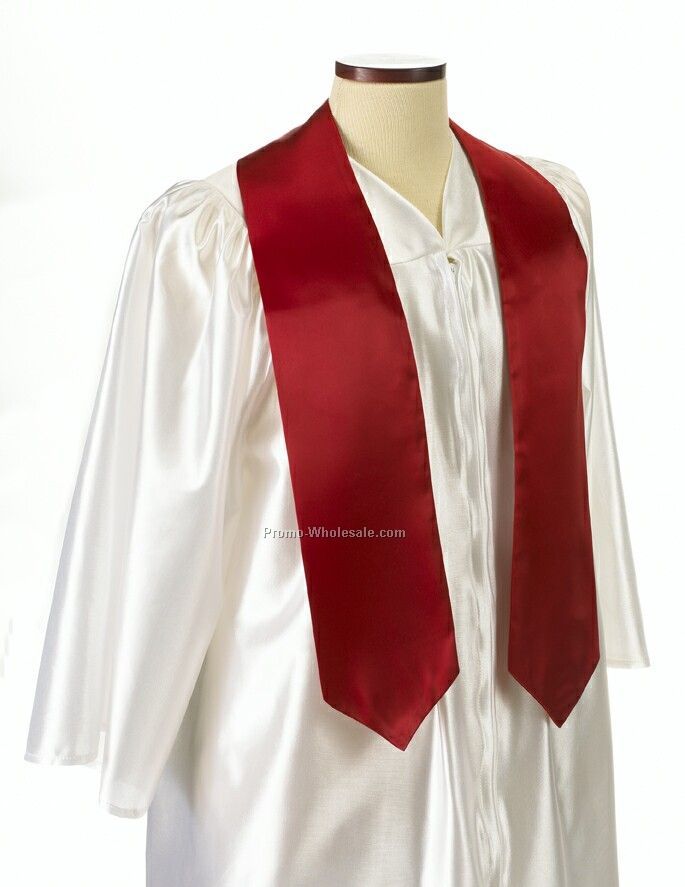 Wolfmark Red Graduation Sash