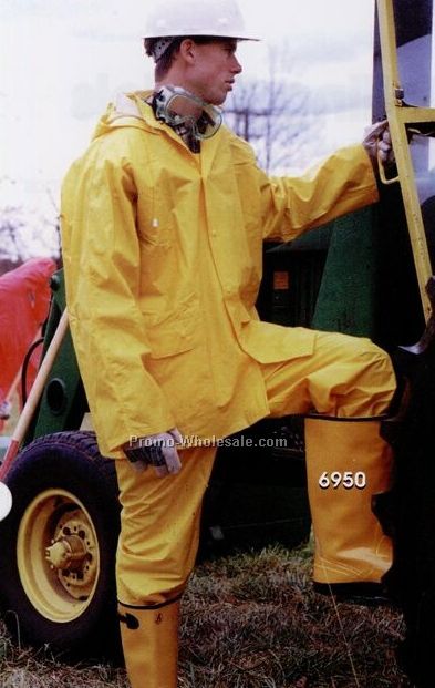 Yellow Waist Overall Rain Gear (3xl-6xl)