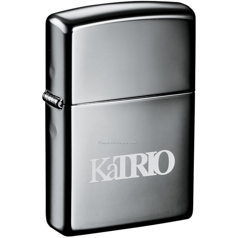 Zippo Windproof Lighter (Black Ice)