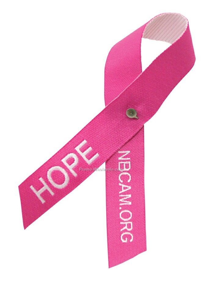 .5" X 3.5" Wov-in Awareness Ribbons - Assembled - Elite Material