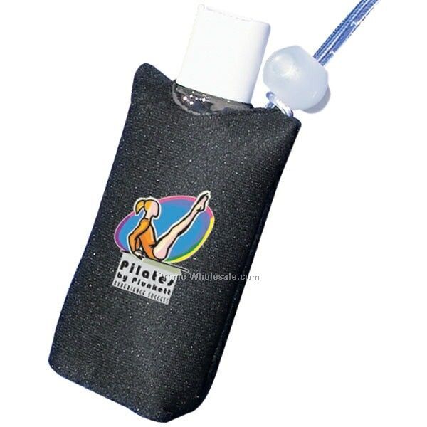 1-3/4"x4-1/2"x1" Hand Sanitizer In A Neoprene Sleeve (Imprinted)