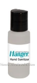 1 Oz. Antibacterial Liquid Hand Sanitizer - In Squeeze Bottle