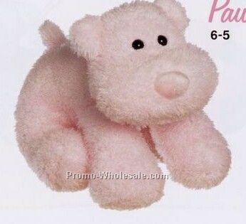 10" Cute 'n Cuddly Pauley Pup Plush Toy (Pink)