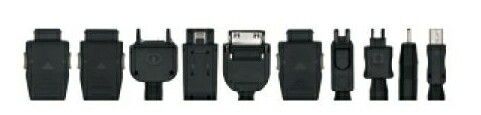 10 Piece Cell Phone Adaptor Set