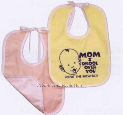 11"x15" Ultra Baby Bib With Nylon Backing