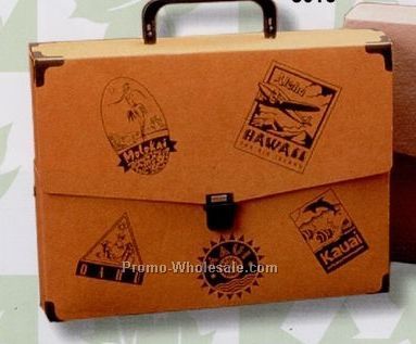 12-1/4"x9-1/2"x2-1/2" Chipboard Attache Case