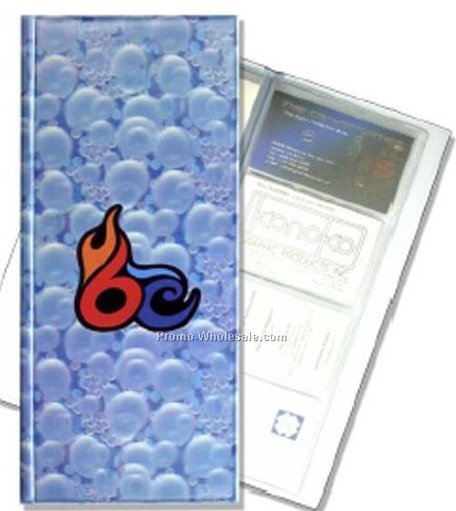 128 Card 3d Lenticular Business Card File - Stock / Bubbles