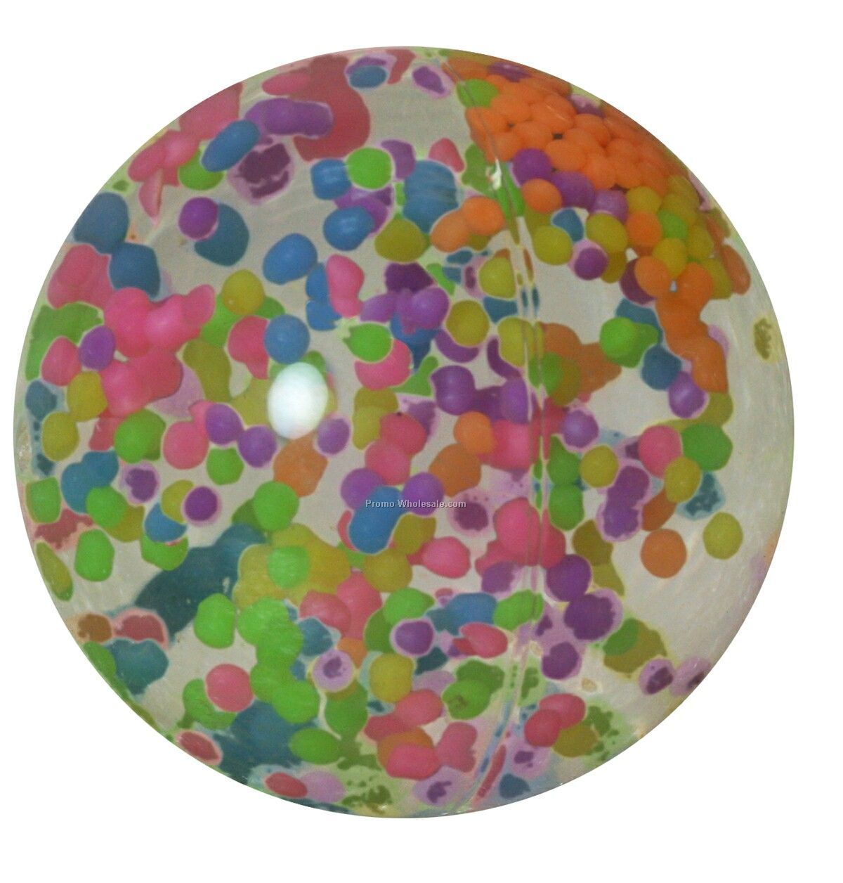 2-3/4" Hi-bounce Confetti Water Ball