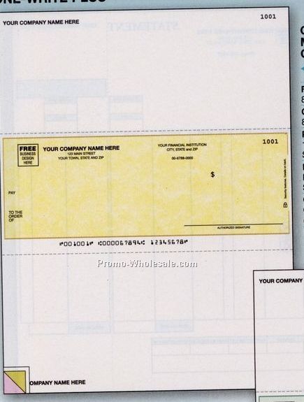 2 Part Ocr Multipurpose Check (One Write Plus)