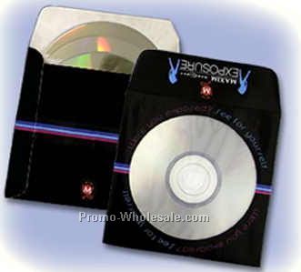 2 Pocket Multi-disc Media Window Envelope (2 Color)