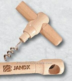 3/4"x4-3/4" Travelers Wood Corkscrews
