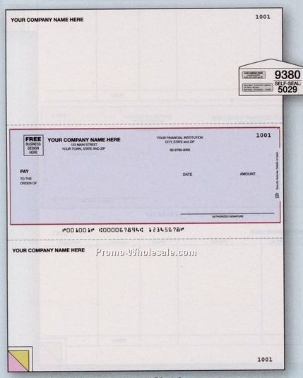 3 Part Multipurpose Checks (Cougar Mountain)