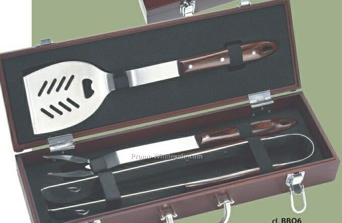 3 Piece Executive Barbecue Set