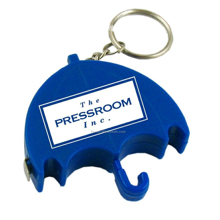 3' Umbrella Tape Measure W/Key Chain