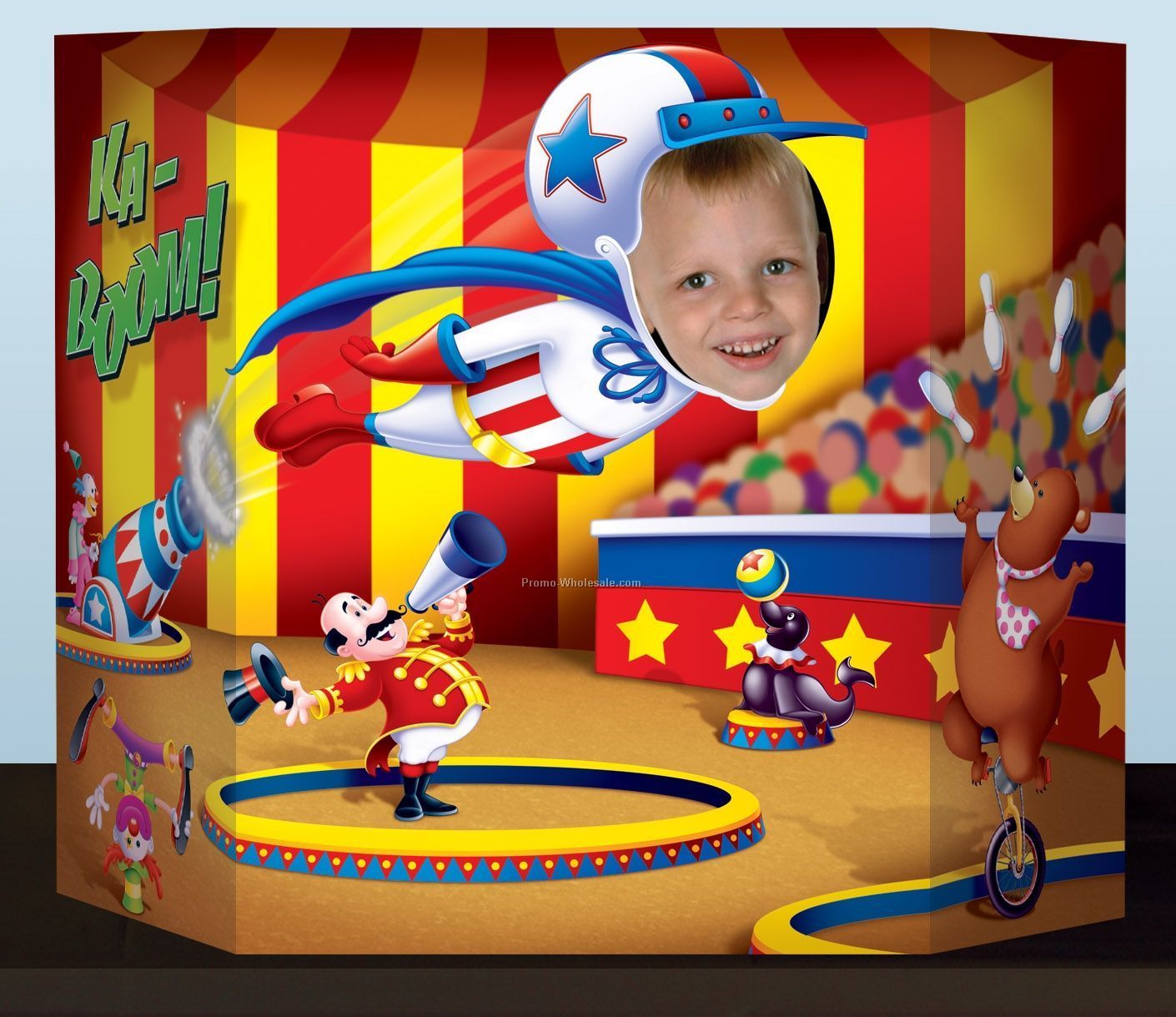 37"x25" Circus Photo Prop