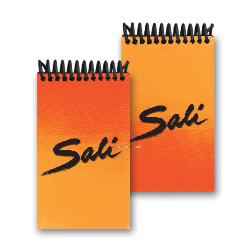 3d Lenticular Mini Notebook; Stock; Changing Colors; Imprinted