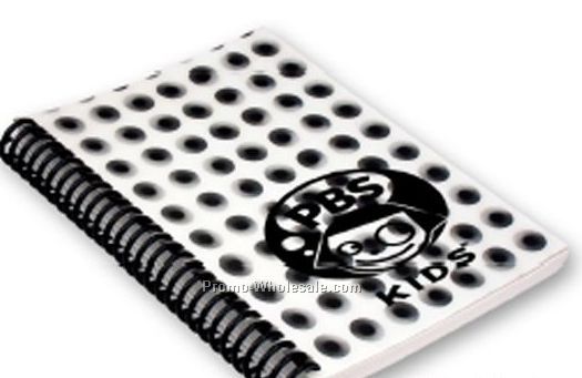 3d Lenticular Notebook With Side Spiral - Custom 4-1/8"x5-11/16"