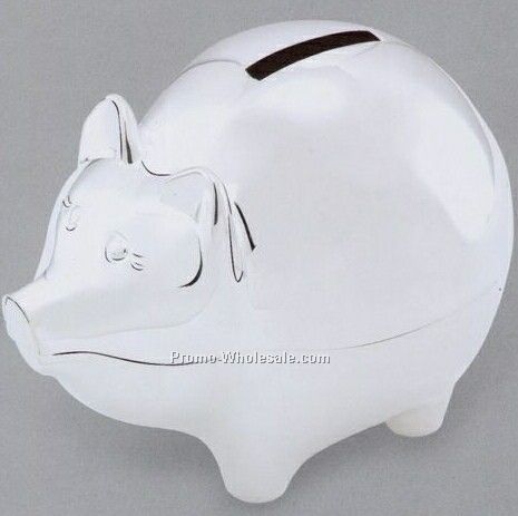 4.1"x5-1/4" Large Piggy Bank