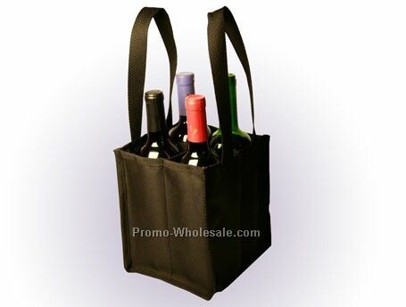 4 Bottle Wine Tote Bag