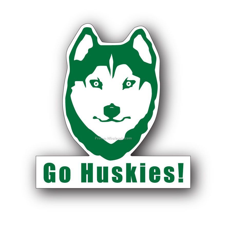 4"x5" Husky Magnetic Vehicle Sign