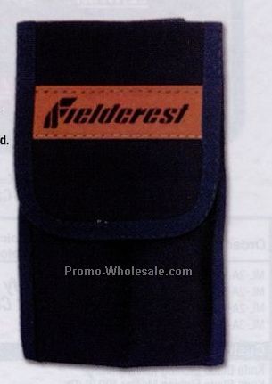 4"x6-1/2" Ballistic Nylon Kangaroo Combo Knife Sheath With Leather Strip