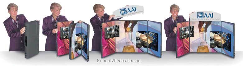 48"x24" Showstyle Table Top Display With Custom Header