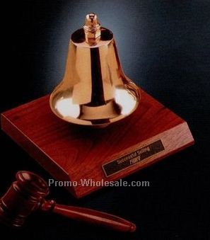 5-1/2"x6" Bronze Gavel Bell