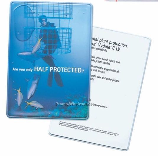 5-3/4"x4" Liquid Filled Promotion Card (1 Color)