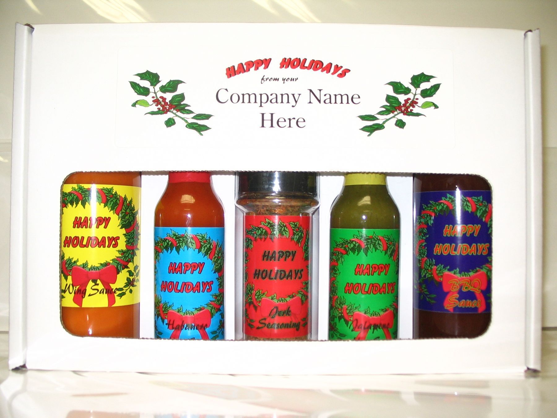 5 Pack Custom Gourmet Sauces/Seasoning Collection