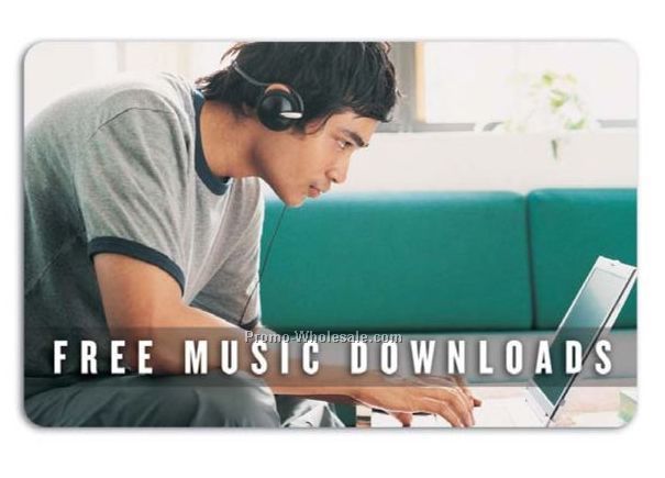 5 Songs Music Download Card