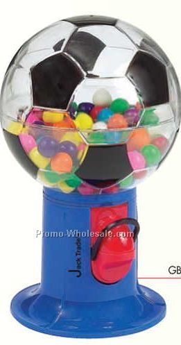 5"x5"x9" Sports Candy - Gumball Dispenser Machine (Soccer)