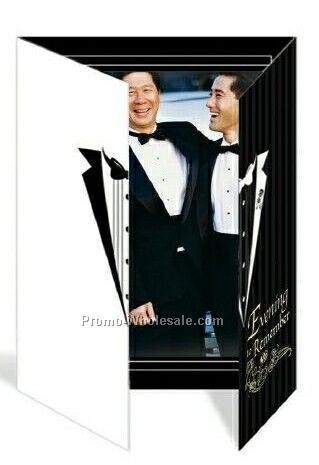 5"x7" Vertical Tuxedo Gatefold Event Folder