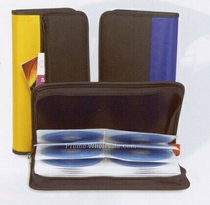 6-1/2"x1-3/4"x11-1/4" DVD Carry Case - 48 CD