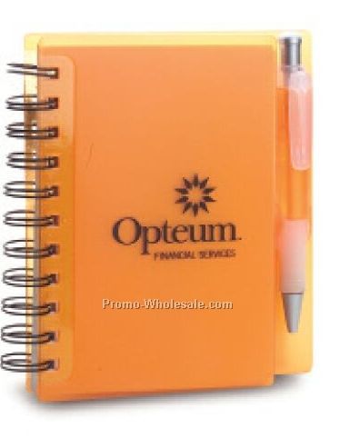 6-1/2"x6" Spiral Notebook Pen Set