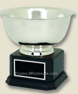 6"x5-7/8" Classic Revere Bowl On Wood Base