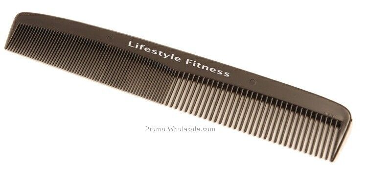 7" Black Pocket Comb