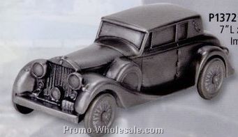 7"x2-3/4"x2-1/2" Antique 1937 Rolls Royce Automobile Bank