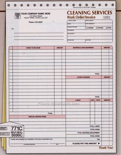 Electrical Invoice Template