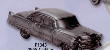 8"x3"x2-1/2" Antique 1955 Cadillac Fleetwood Automobile Bank