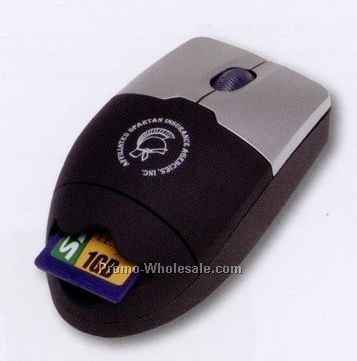 Abelle Tech Optical Mouse With Card Reader