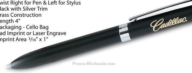 Ballpoint Pen W/ Stylus