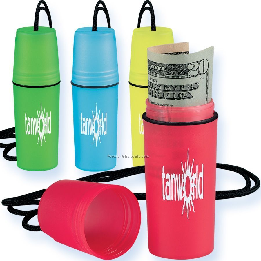 Beach Safe Waterproof Container With Neck Cord