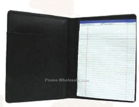 Black Bi-fold Leatherette Writing Case