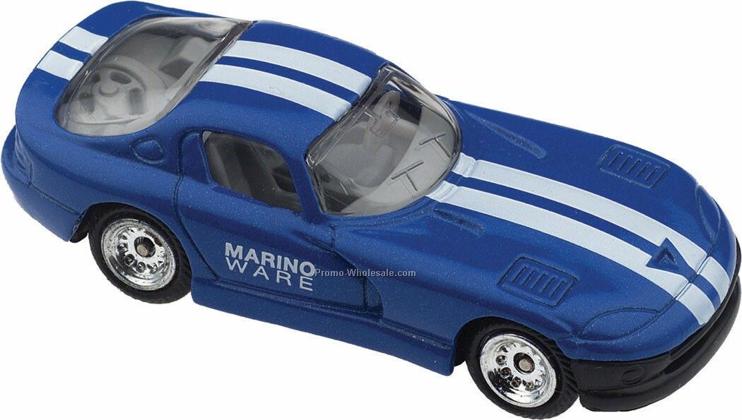 Blue Dodge Viper Die Cast Mini Vehicles