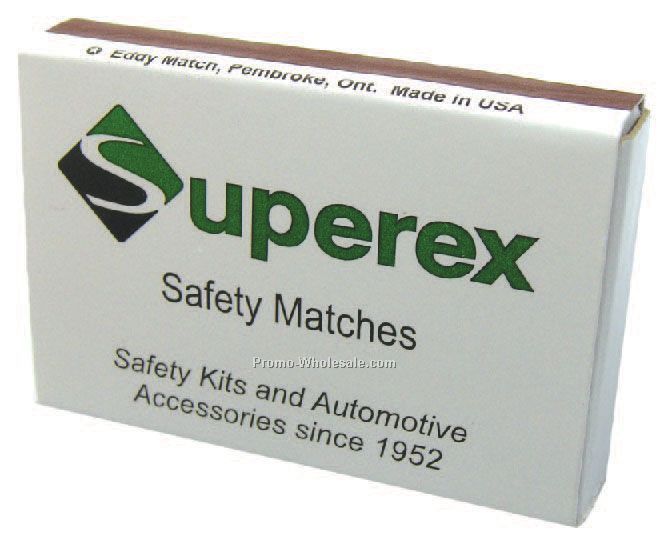 Box Eddy Match Safety Matches (Blank)